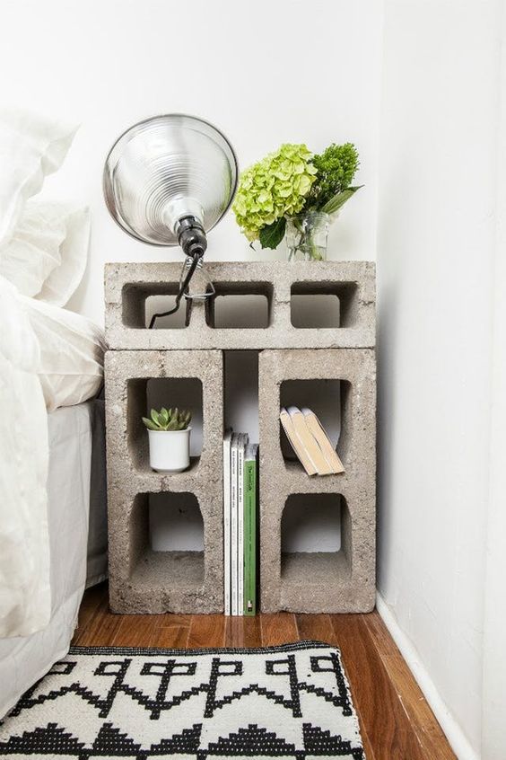 32 Impressive Home Projects Created with Concrete Blocks