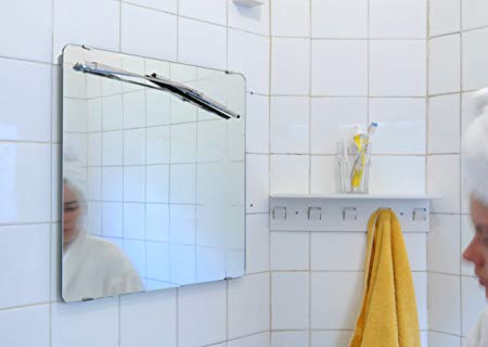 Instalando un Limpiaparabrisas en el Espejo del Baño