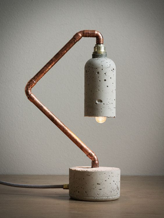 20 Incredible Concrete Lamp Designs