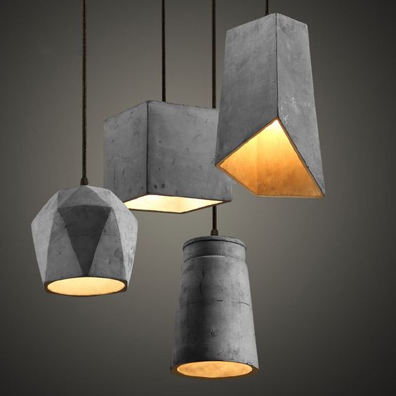 20 Incredible Concrete Lamp Designs