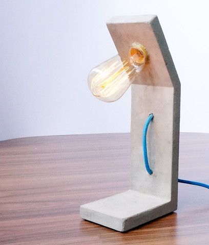 20 Incredible Concrete Lamp Designs