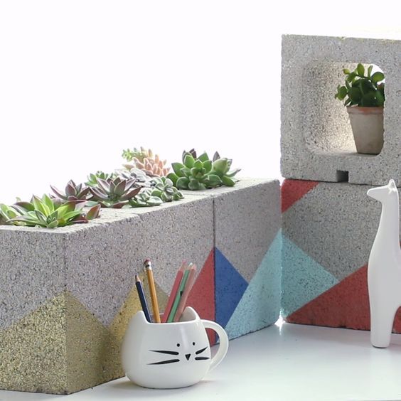 Bricolaje con Cemento: Jardinera en Forma de Caja