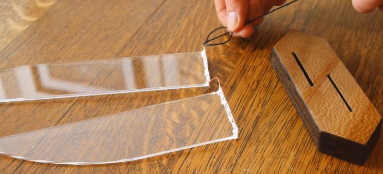How to make your own shard light for your bedroom