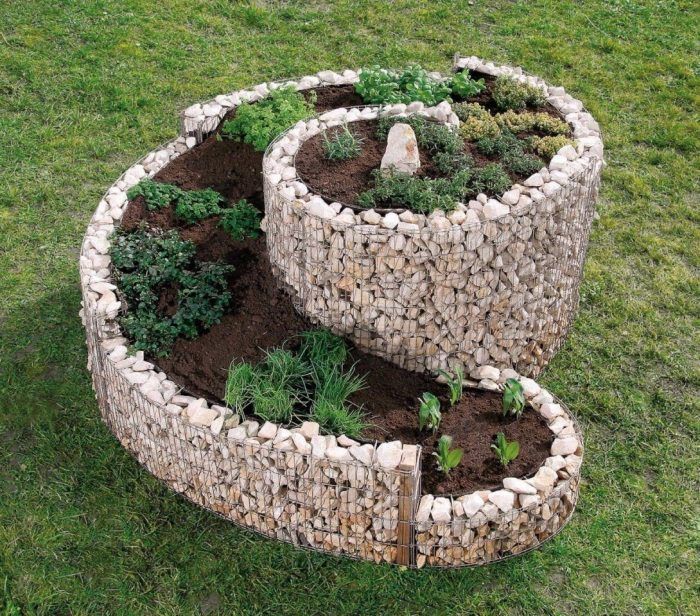 15 Projects with totally cool stone gabions for your garden