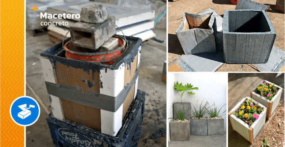 Bricolaje con Cemento: Jardinera en Forma de Caja