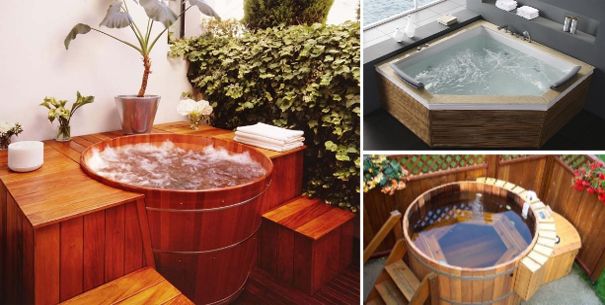12 Increíbles bañeras de hidromasaje que querrás tener en tu hogar