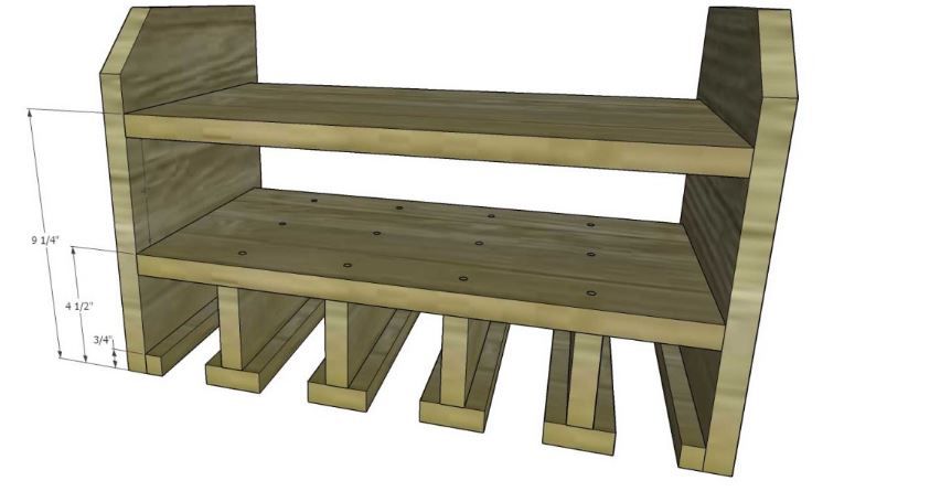 How to make a cordless drill storage and charging station