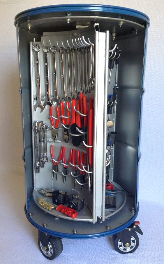 Recicla cilindros de metal y dales nueva vida útil con estos prácticos modelos