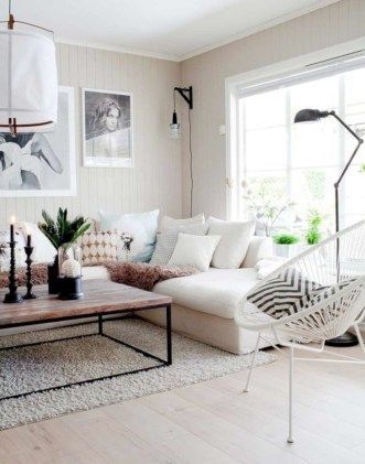 Decora de blanco tu hogar y dale un toque moderno