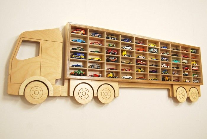 Exhibe tus Coches de Juguete con Estas Ideas de Almacenamiento