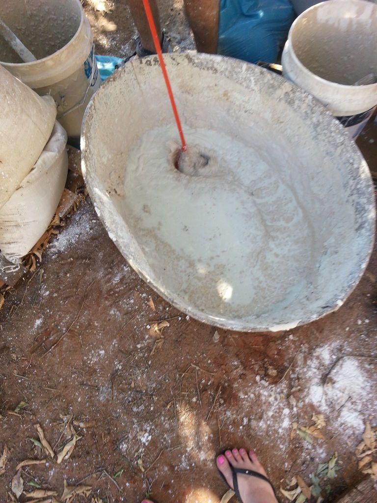 Building a Curved Concrete Bench