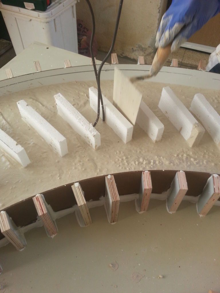 Building a Curved Concrete Bench