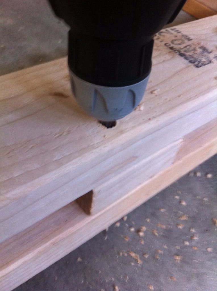 Soporte de Madera para una Hamaca al Aire Libre