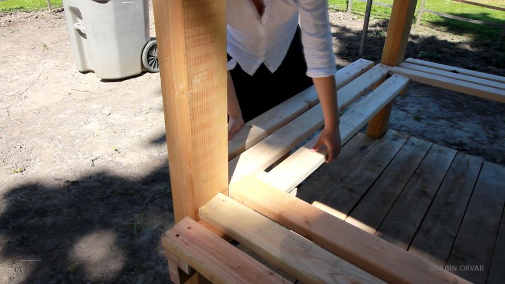 Construyendo una Bella Glorieta en el Patio Trasero
