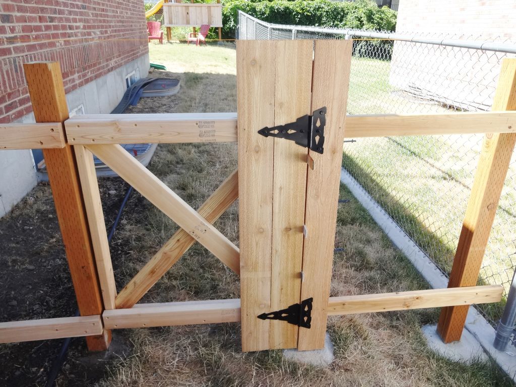 How to Build a Wooden Garden Fence and Gate