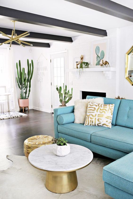 Decora de blanco tu hogar y dale un toque moderno