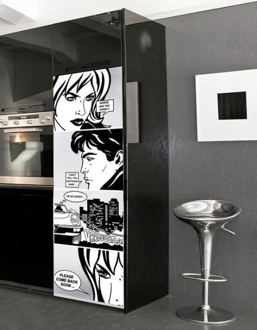 Renueva tu refrigeradora con estos diseños de vinilos adhesivos