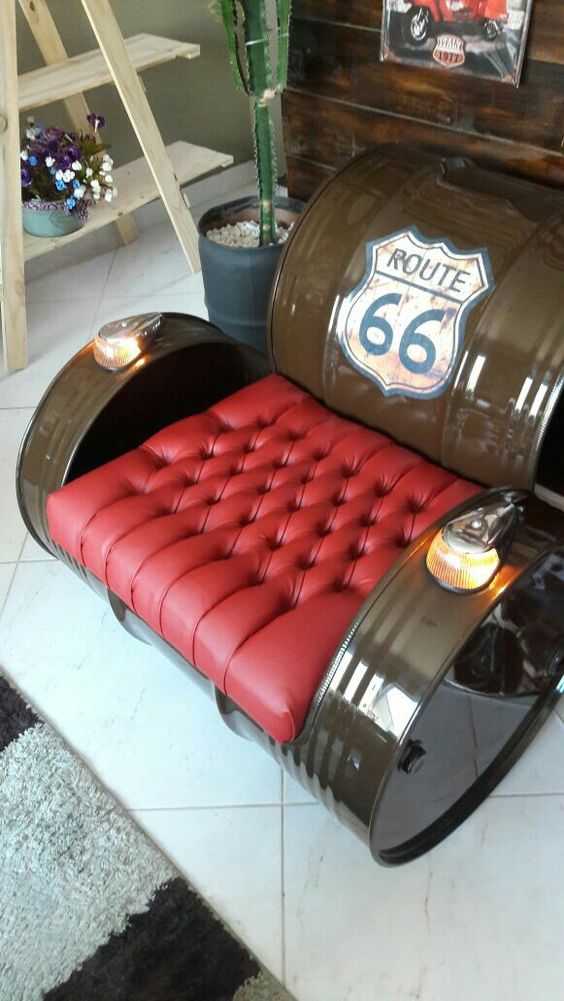 Recicla cilindros de metal y dales nueva vida útil con estos prácticos modelos