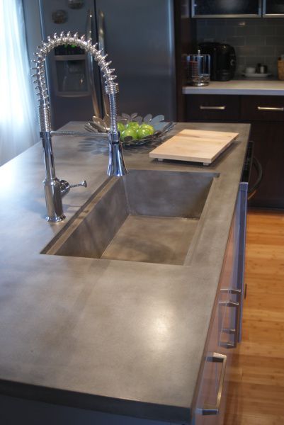 Cómo hacer encimeras de concreto para remodelar tu cocina