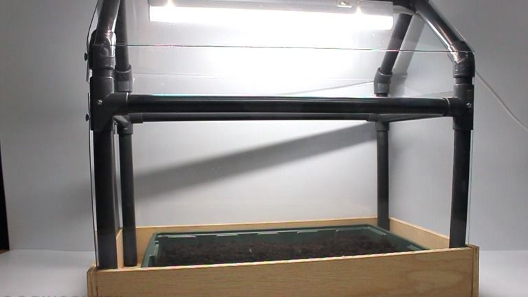 Como construir un mini-invernadero casero con materiales simples