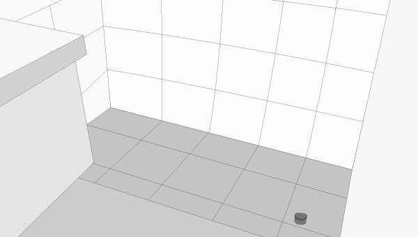 Replace the bathtub with a shower cabin