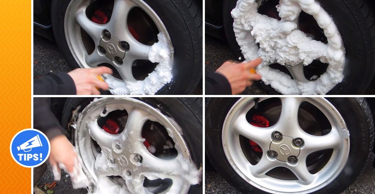Limpia el Aluminio de las Llantas de tu Coche de Manera Sencilla y Sin Gastar Mucho