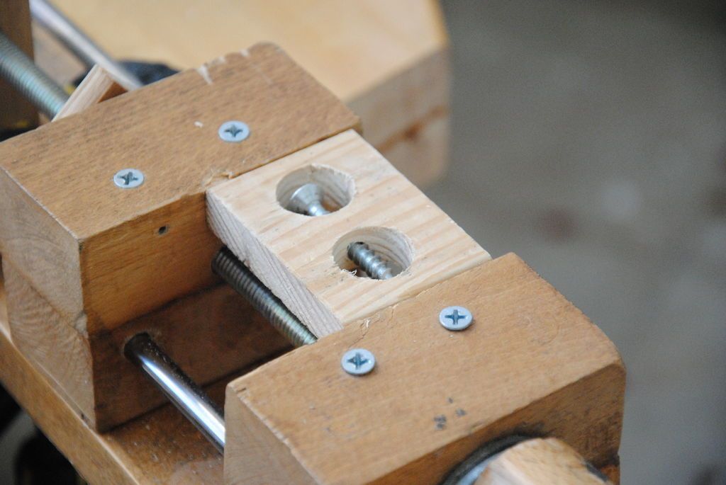 Impossible Screw in a Block of Wood