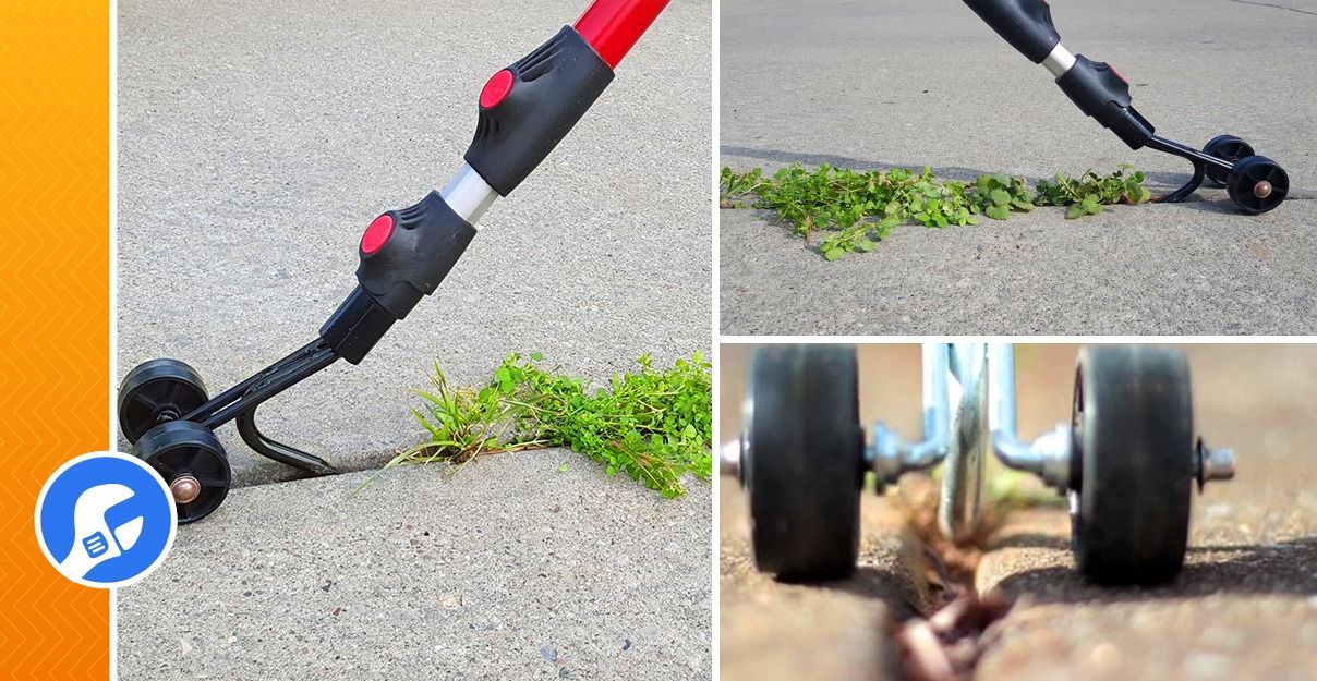 Conoce a Weed Snatcher una fabulosa herramienta para cortar la hierba de las grietas