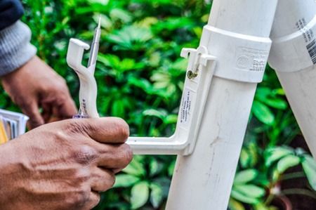 Build a Vertical Garden with PVC Pipes