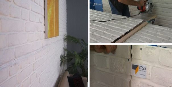 Aprende como cubrir muro con ladrillo decorativo