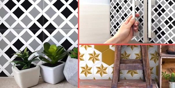 Redecora todo tu hogar con estas losetas adhesivas