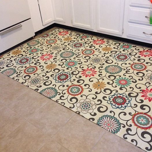 Learn How to Paint a Concrete Rug
