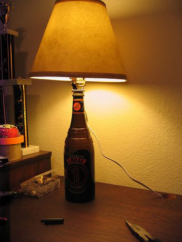 Hacer una Lámpara de una Botella