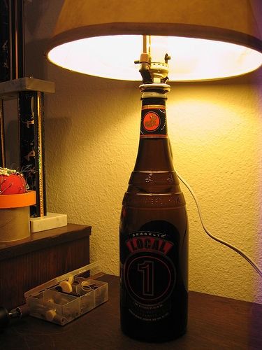Hacer una Lámpara de una Botella