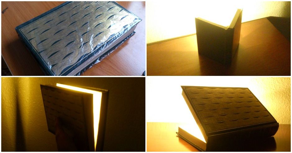 Cómo Hacer un Libro de Luz para Decorar tu Dormitorio