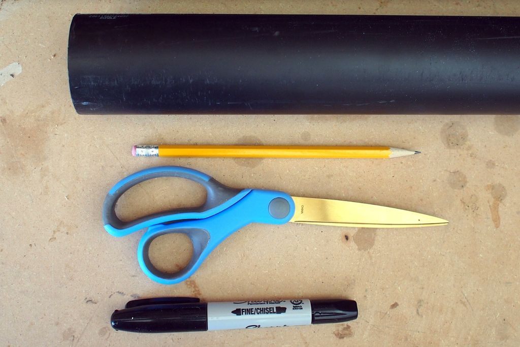 Simple Organizador de Escritorio de Tubos de Plástico