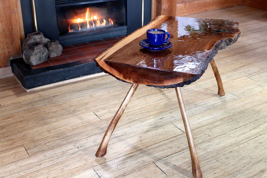 Mesa de Leñador para un Ambiente Rústico en Casa