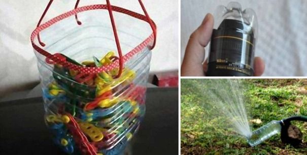 Como aprovechar los envases de plástico en el hogar