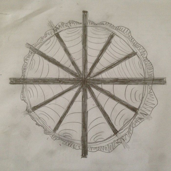 Fabricando un Reloj de Pared con Borde Natural