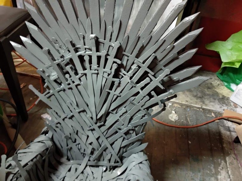 Silla de Game of Thrones de Tamaño para Bebés