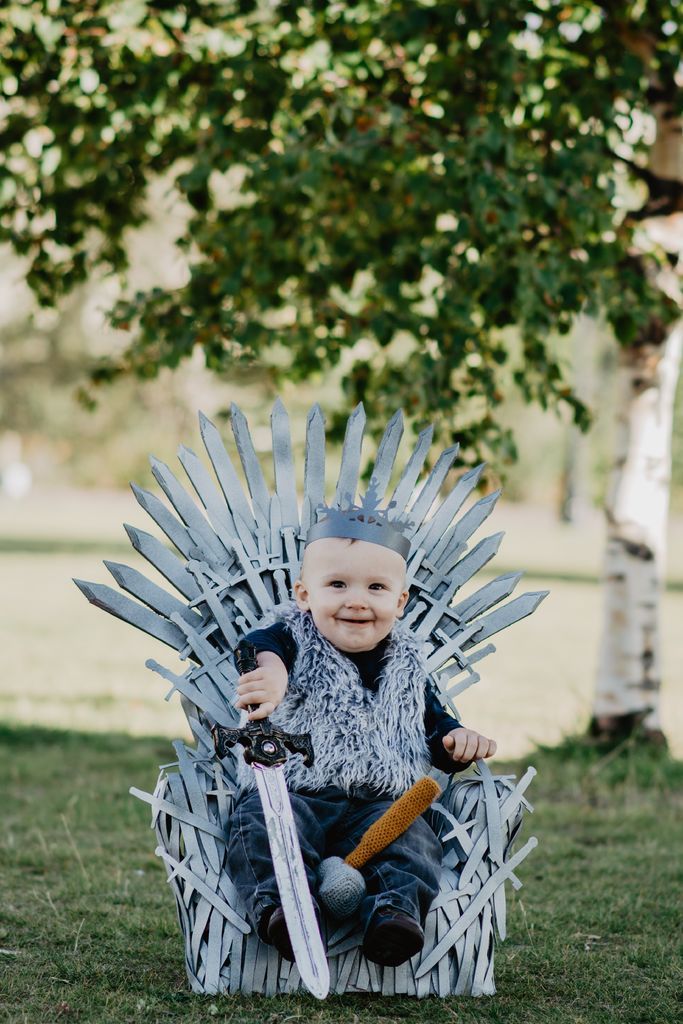Silla de Game of Thrones de Tamaño para Bebés