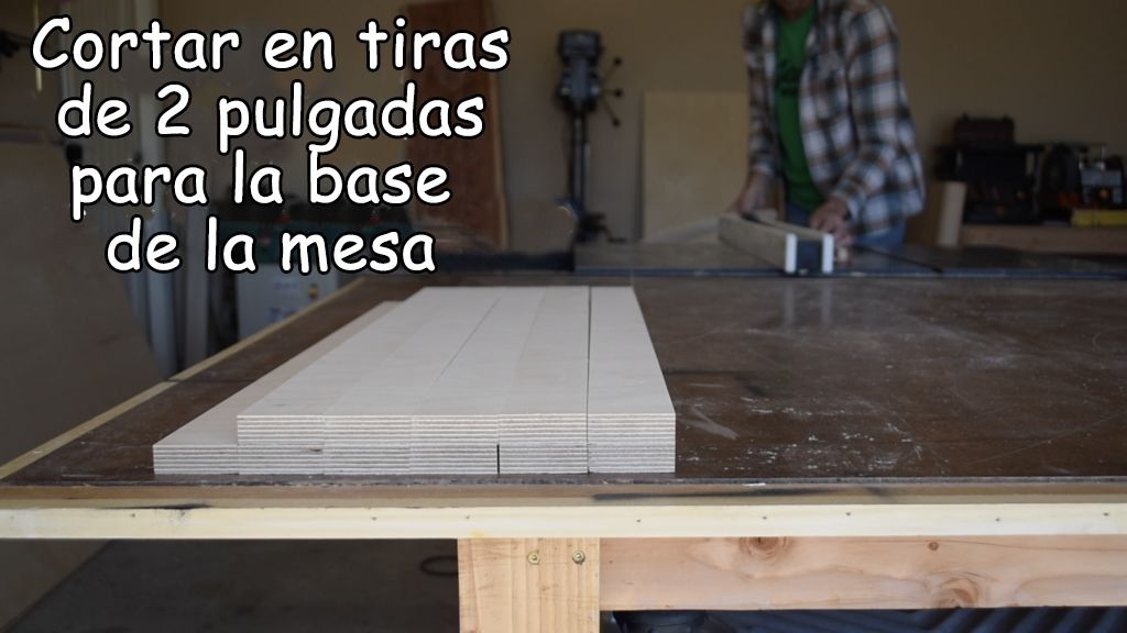 Fabricación de una Mesa de Gama Alta de Madera Contrachapada para el Comedor