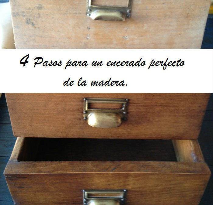 Encera cajones y superficies en 4 simples pasos