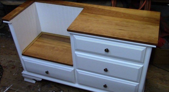 Cómo renovar un mueble viejo y transformarlo en un elegante asiento