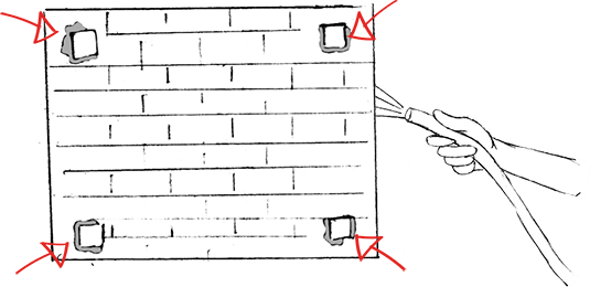 Sencillos pasos para tarrajear un pared