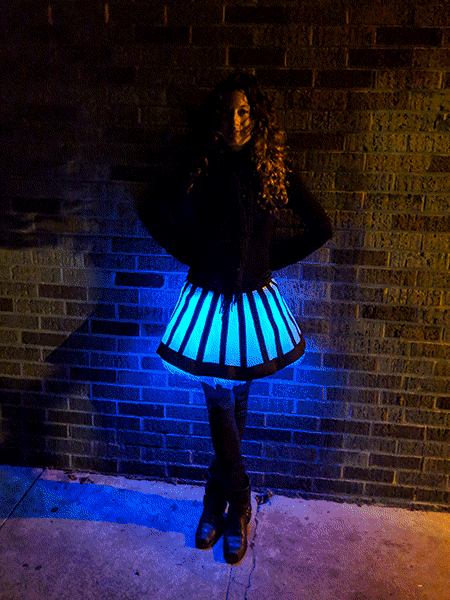 How to Make a Skirt with LED Lights