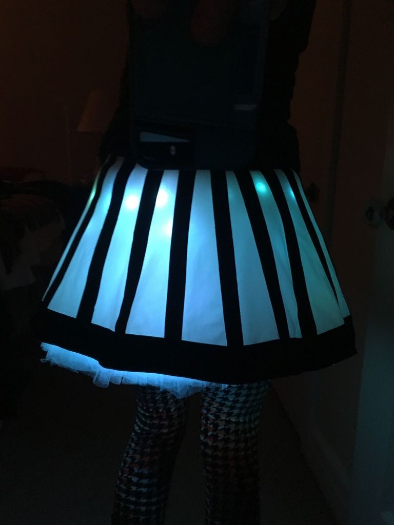 How to Make a Skirt with LED Lights