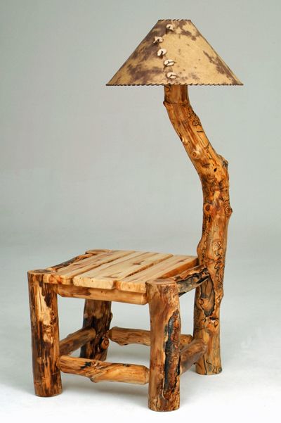 Good options to furnish your home with rustic wood