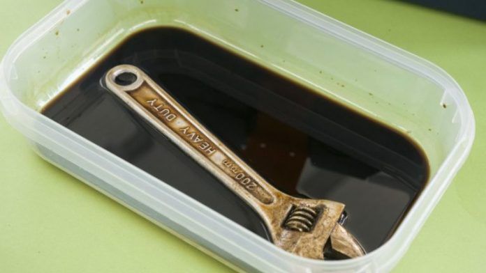 Conoce este interesante producto que eliminará el óxido de tus herramientas