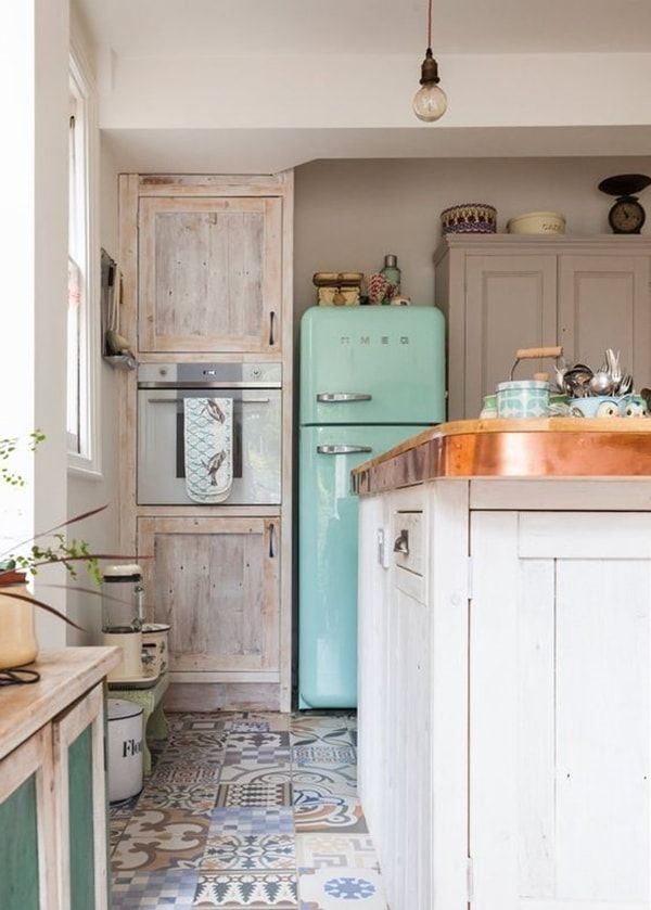Interesantes tips para las cocinas vintage